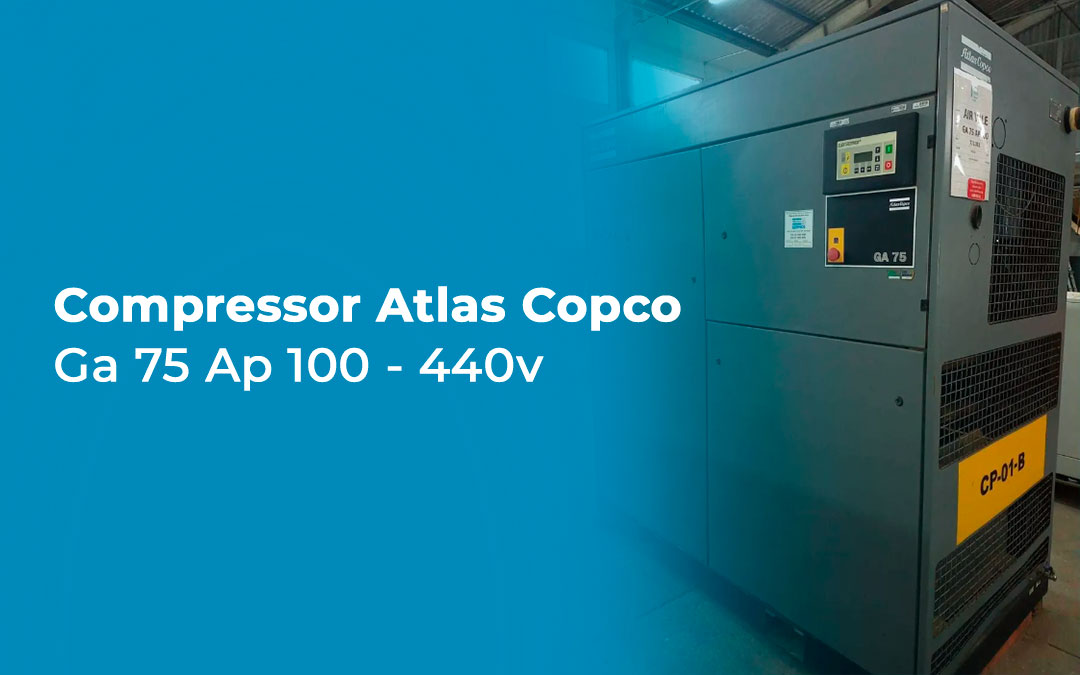 Compressor Atlas Copco Ga 75 Ap 100