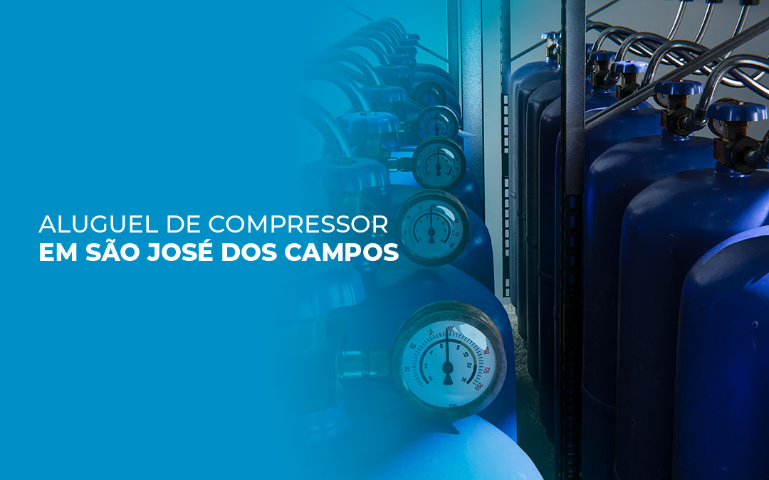 Aluguel de compressor de ar em São José dos Campos