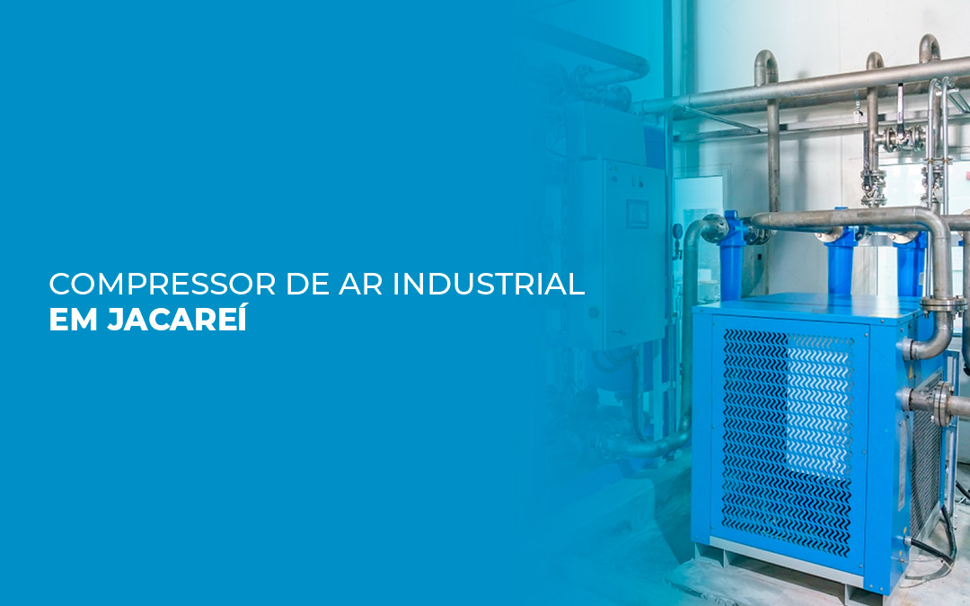 Compressor de ar industrial em Jacareí